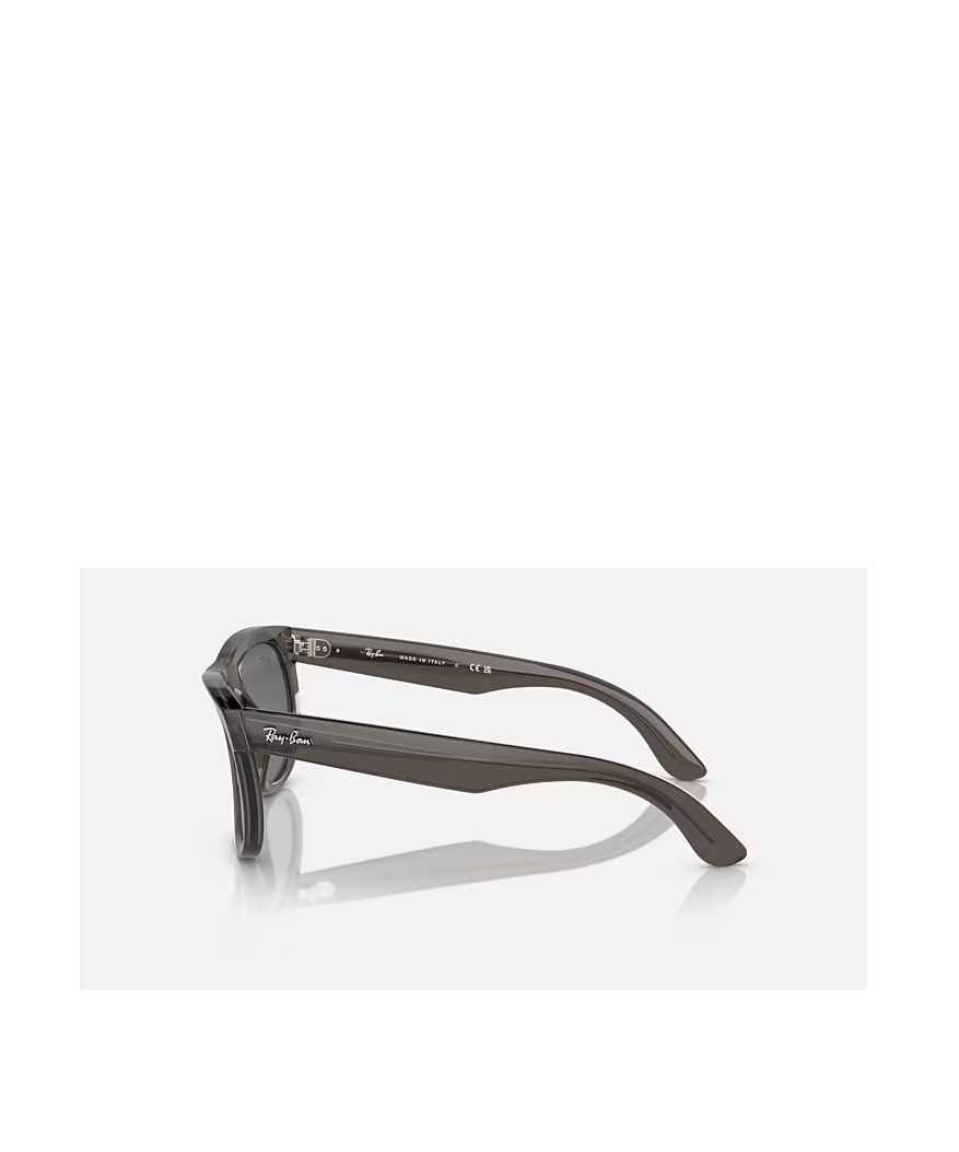 Ray Ban Reverse Wayfarer 53mm Square Sunglasses In Gray