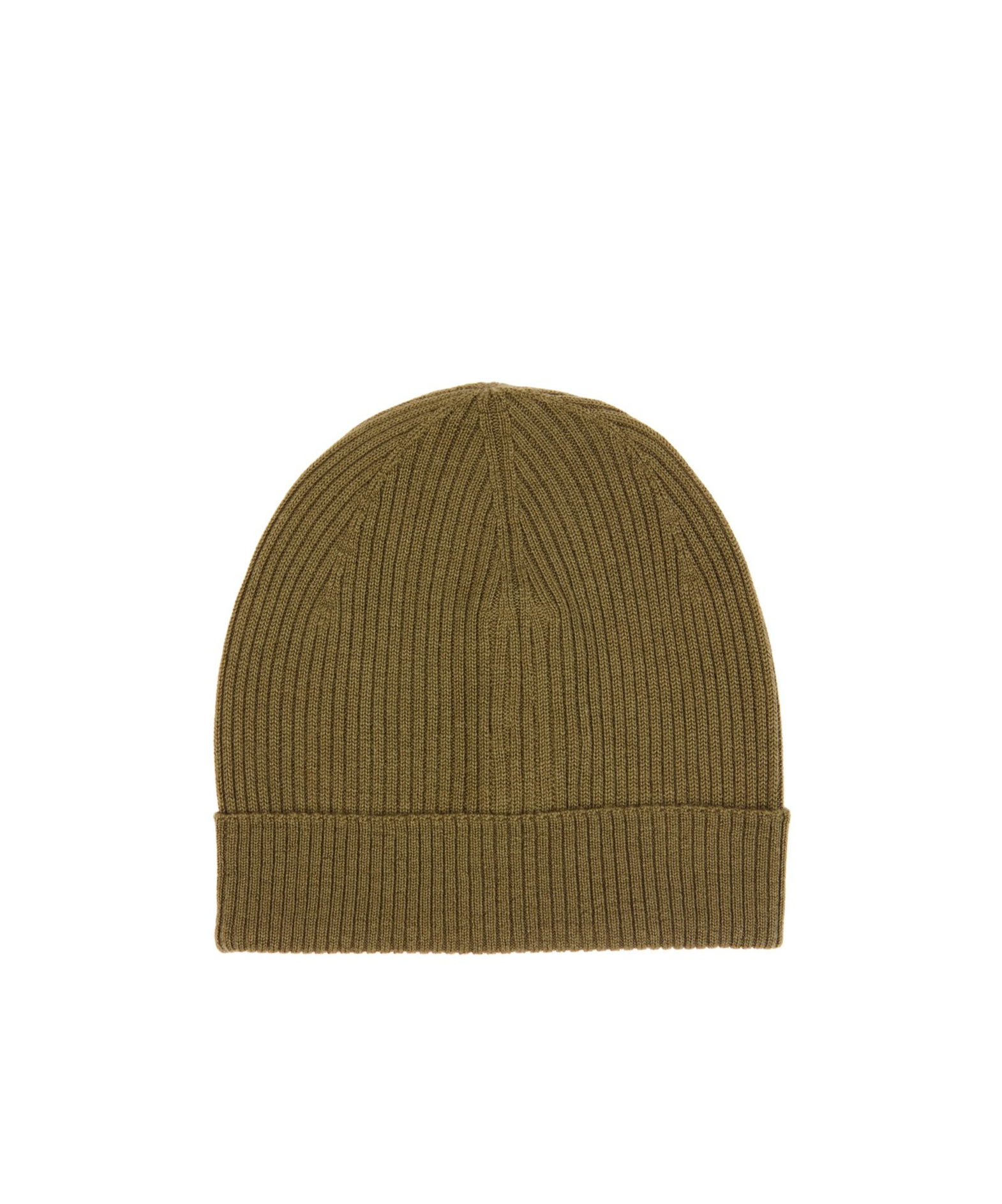 Rick Owens Ribbed-knit Beanie In Green