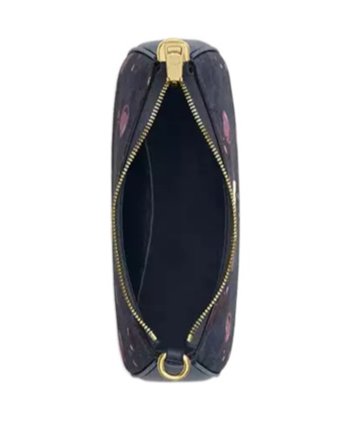 Coach Zippered Shoulder Bag Shoulder Bag In Black