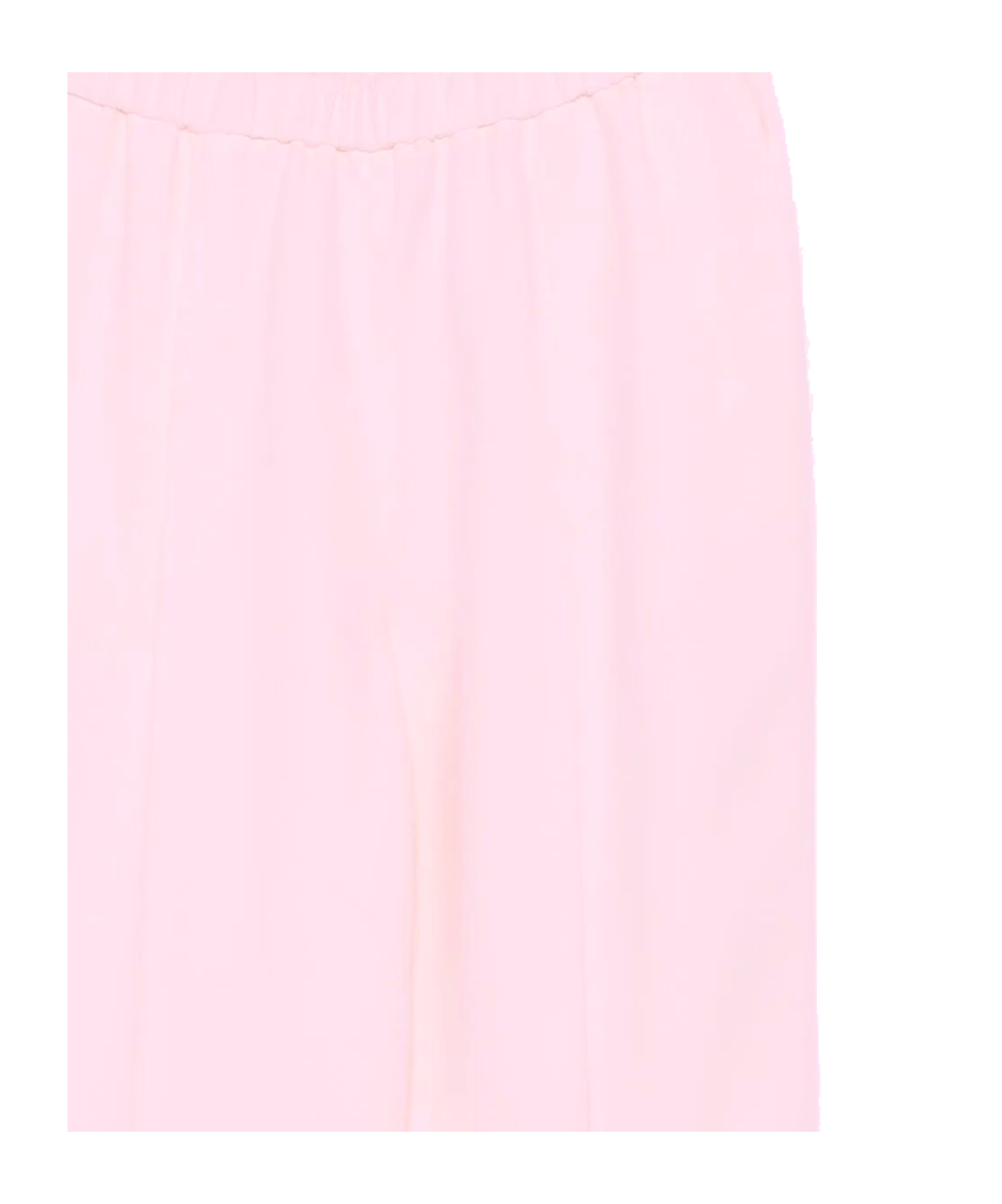 Fabiana Filippi Elastic Waist Casual Pants In Pink