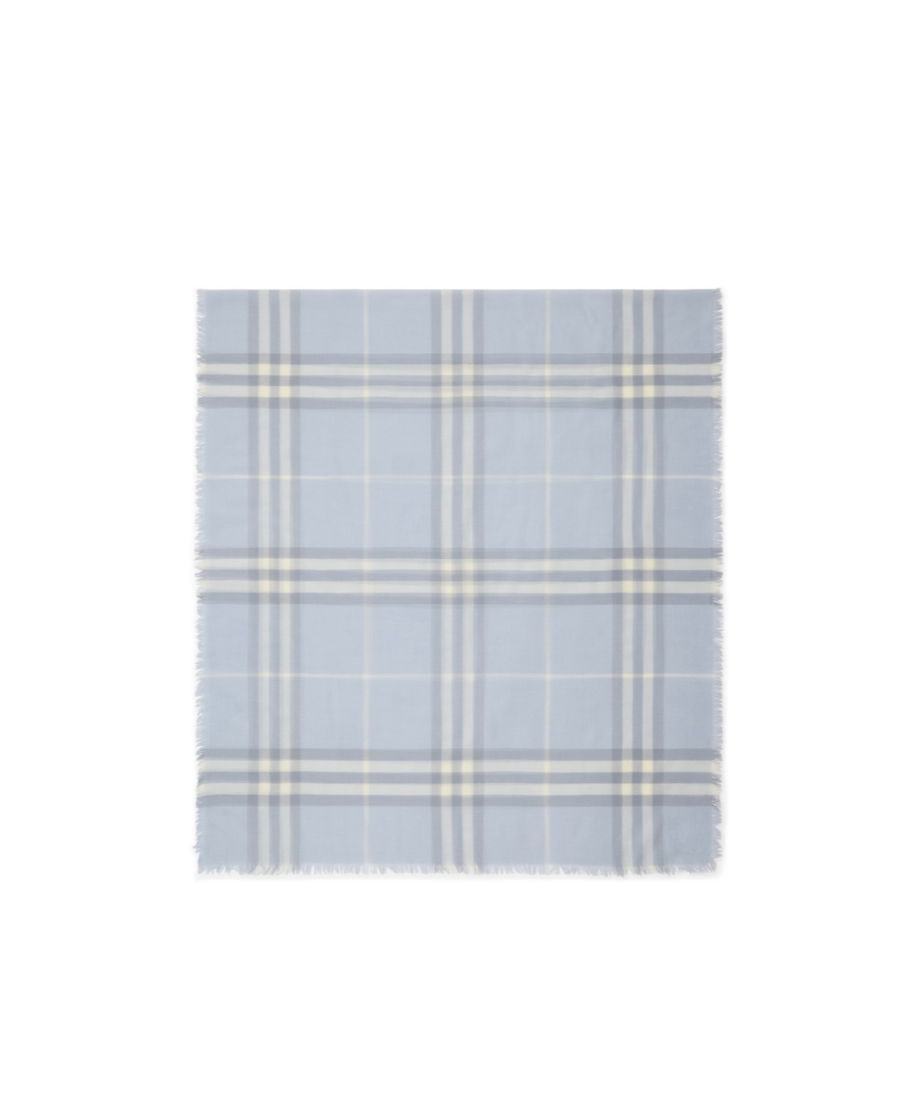 Burberry Checked Wool Scarf