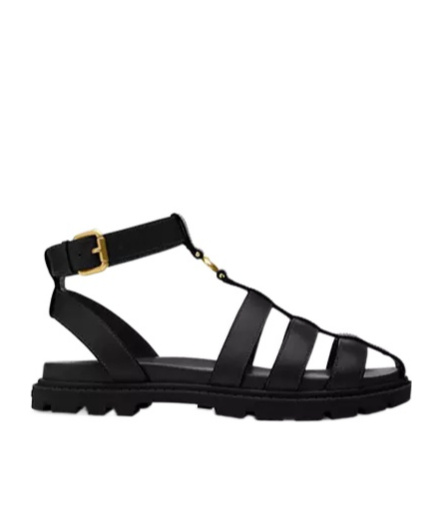 COACH SCULPTED-C FISHERMAN SANDALS