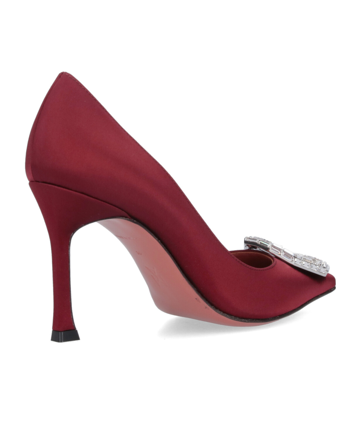 Amina Muaddi 'camelia 90' Pumps In Red