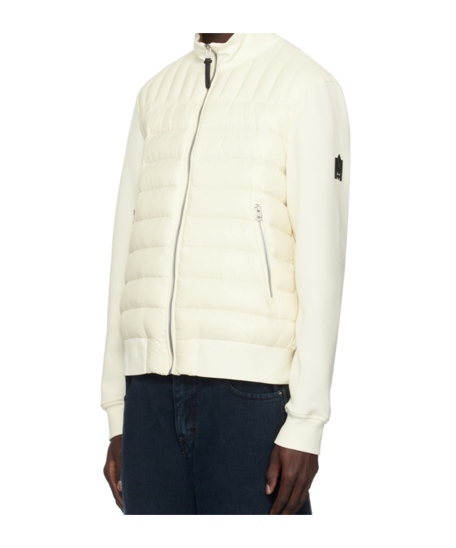 Mackage Off-white Collin-r Down Bomber Jacket In White