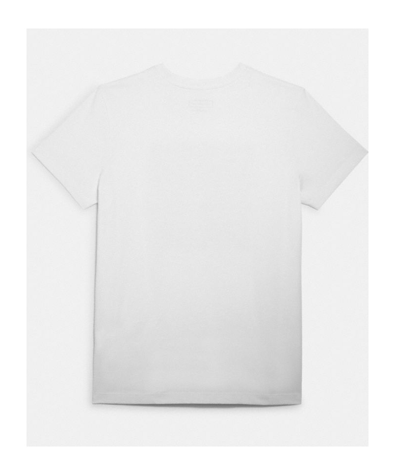 Shop Coach Short-sleeved T-shirt In White