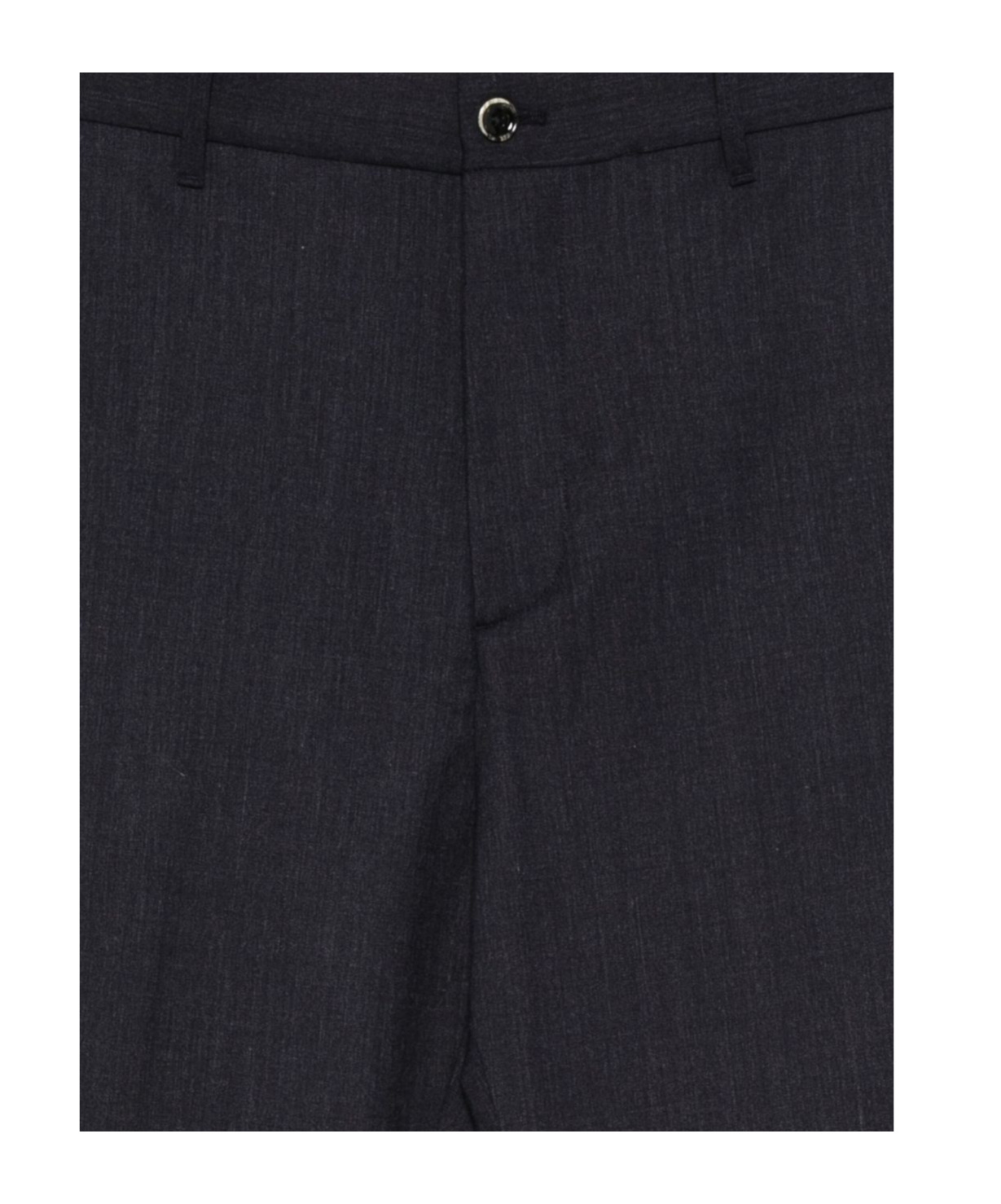 Nine In The Morning Casual Pants With Belt Loops In Black