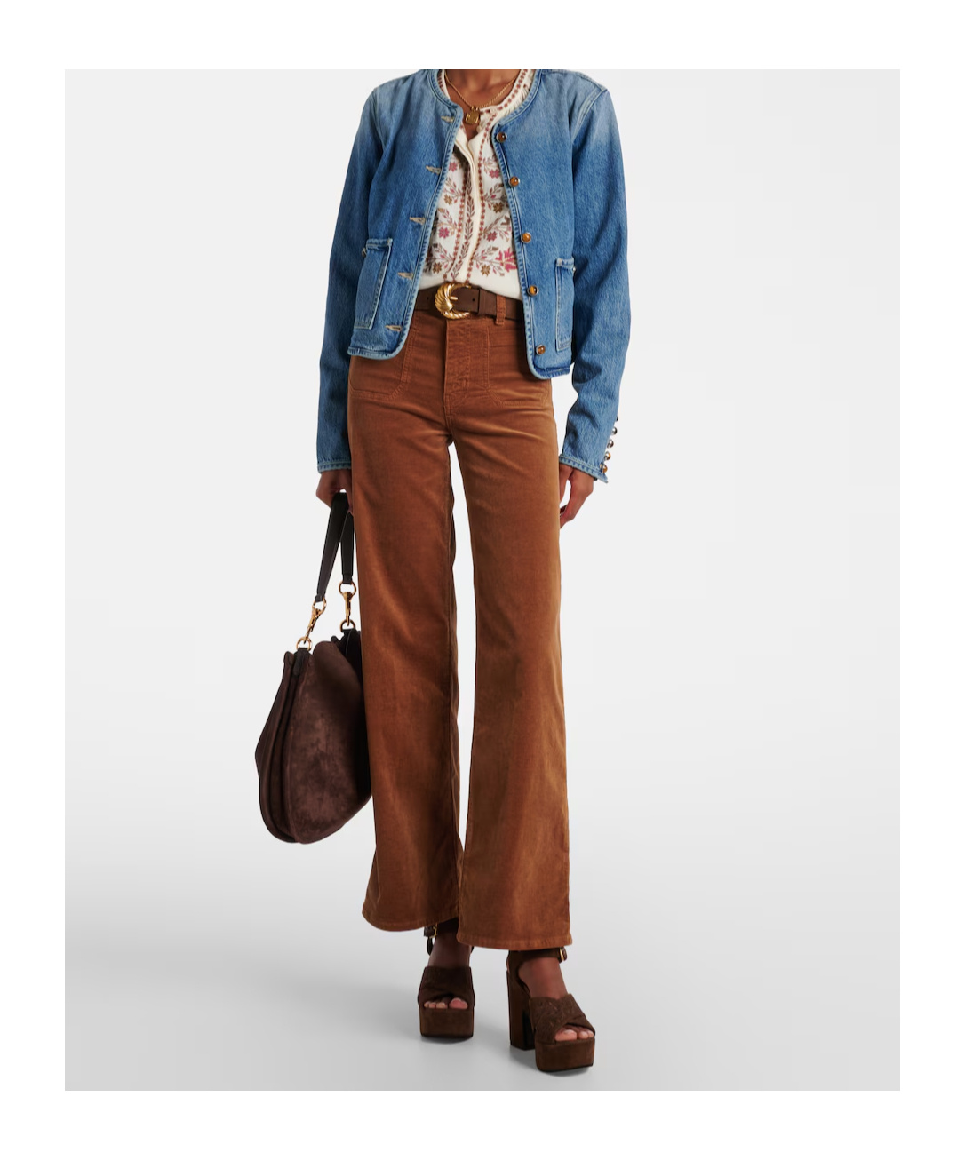 Veronica Beard Andrea Denim Jacket In Blue