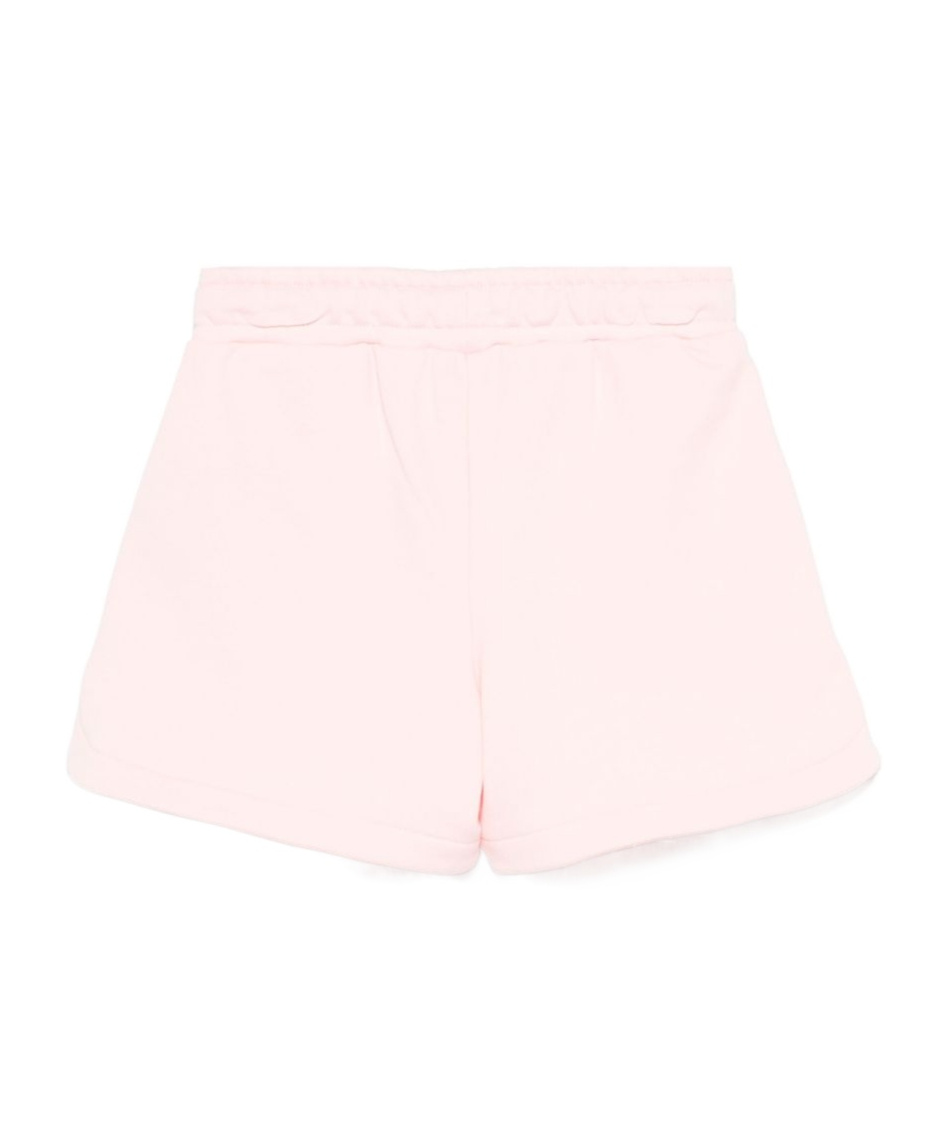 Moschino Teddy Bear-motif Track Shorts In Pink