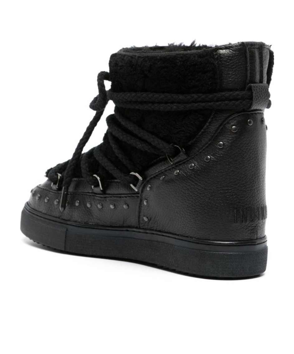 Inuikii Rivet-trimmed Boots In Black