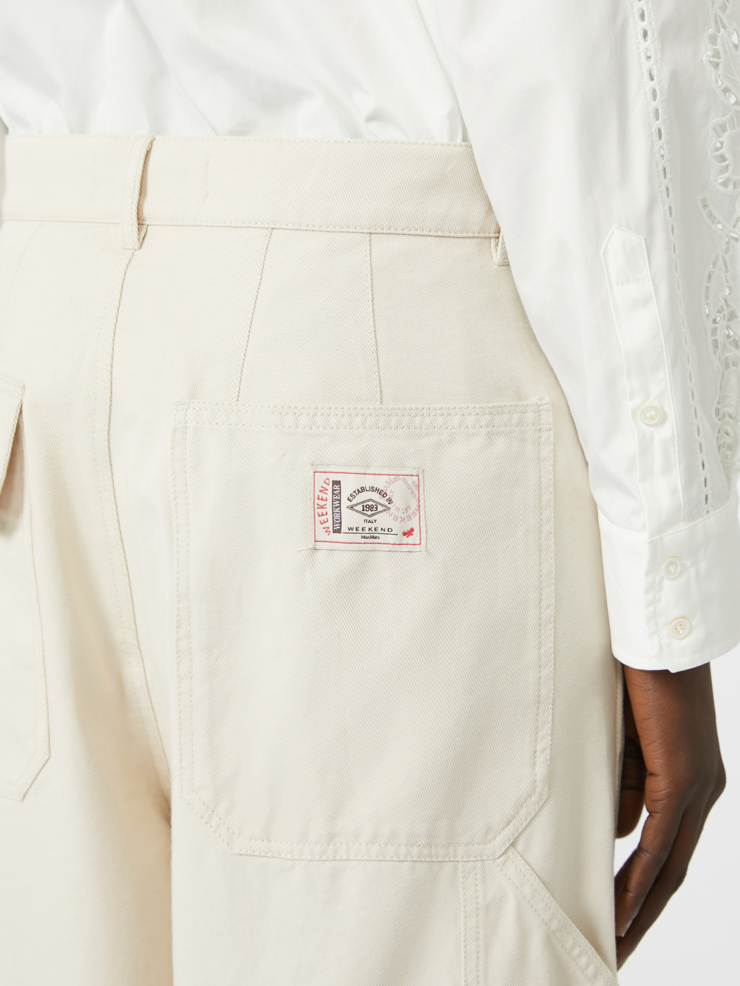 Weekend Max Mara Caronte Long Trouser Beige