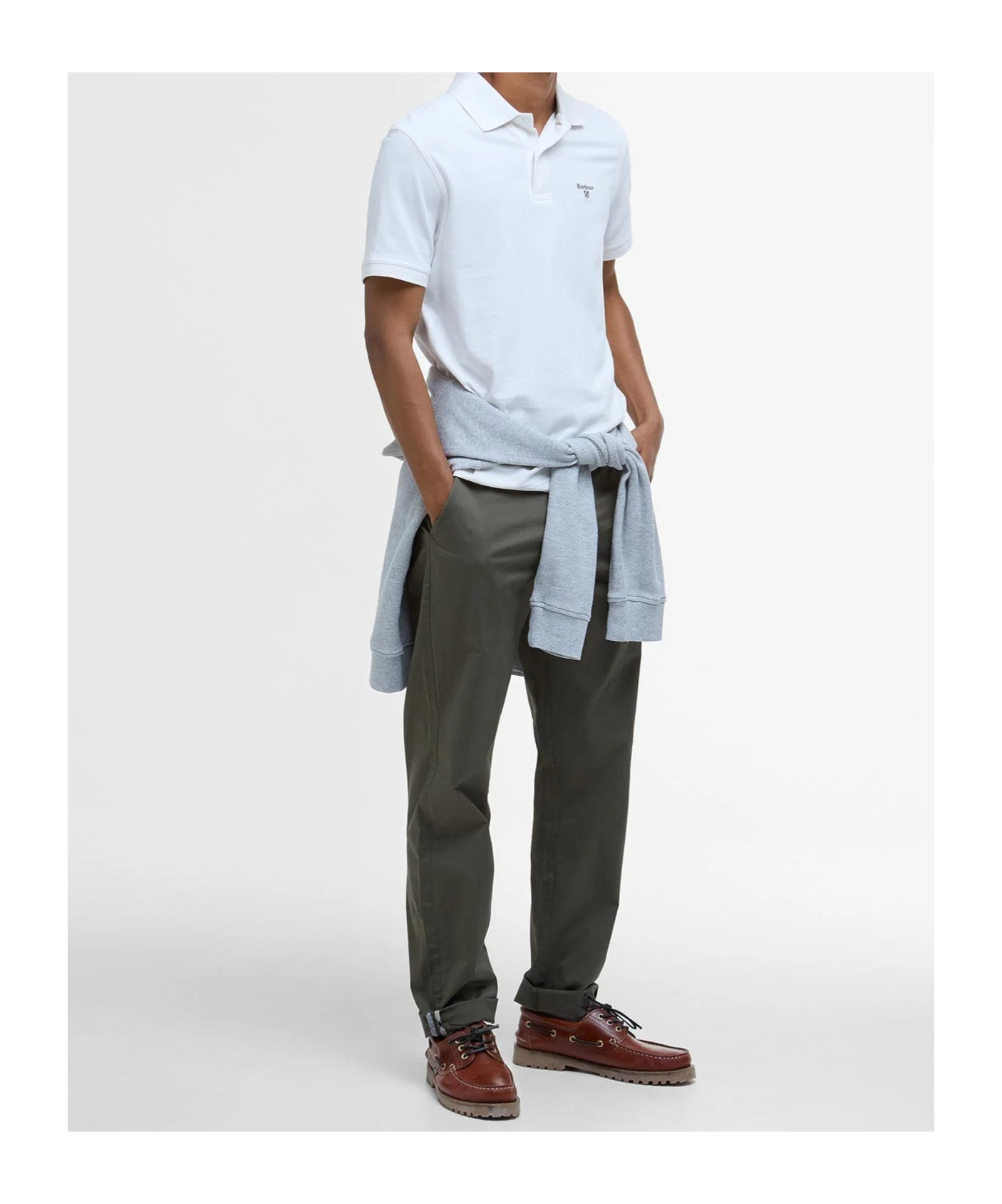 Barbour Tartan Pique Polo T-shirt