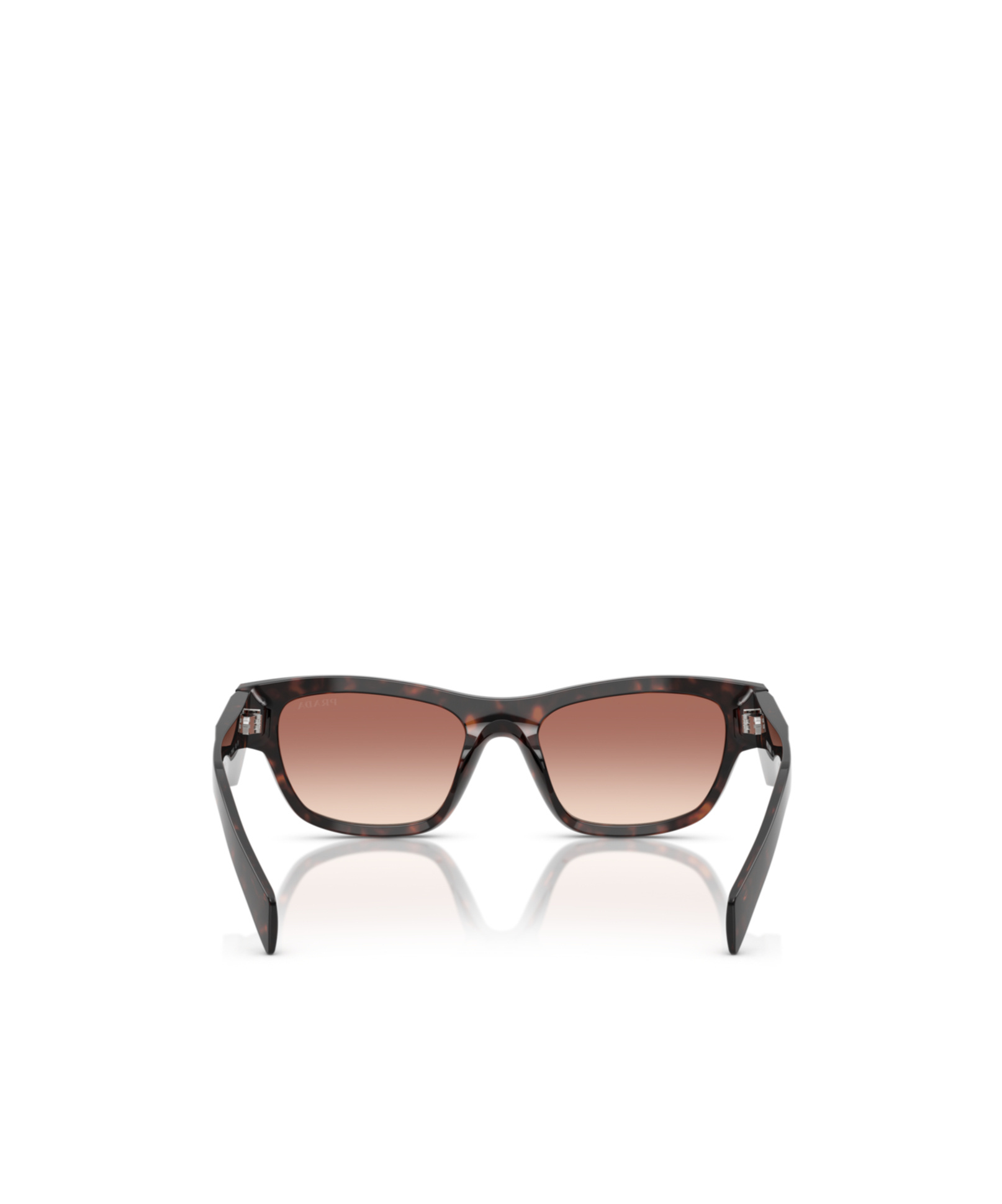 Shop Prada Full Frame Sunglasses In Black