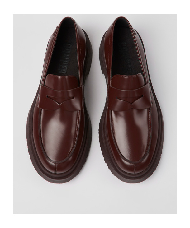Camper Walden Slip-on Loafers In Black