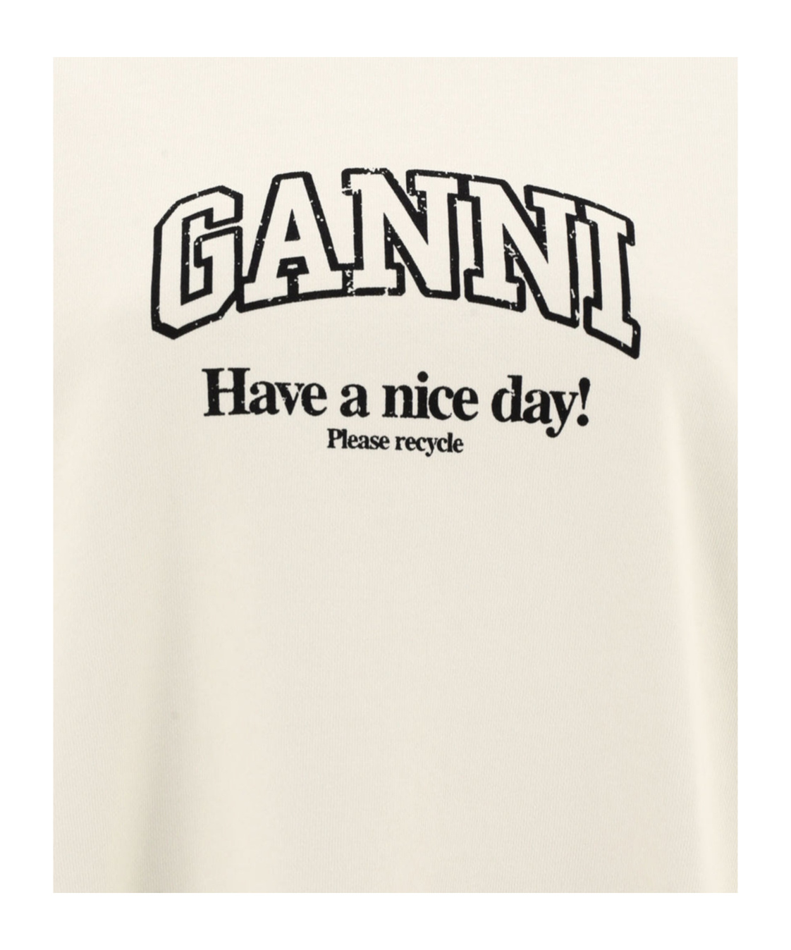 Ganni Oversized Isoli In White