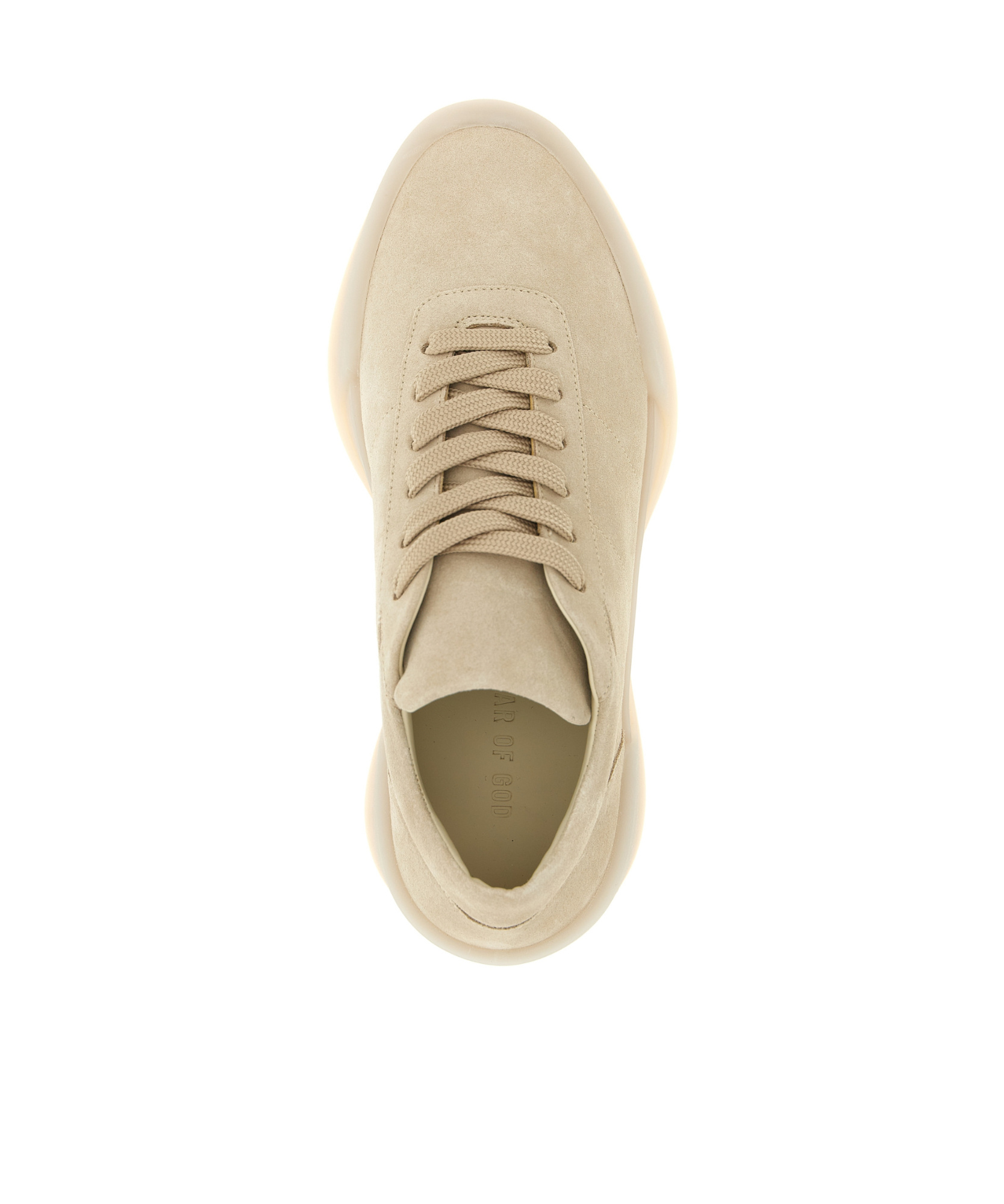 Fear Of God Lace-up Aerobic Low Sneakers In Neutral