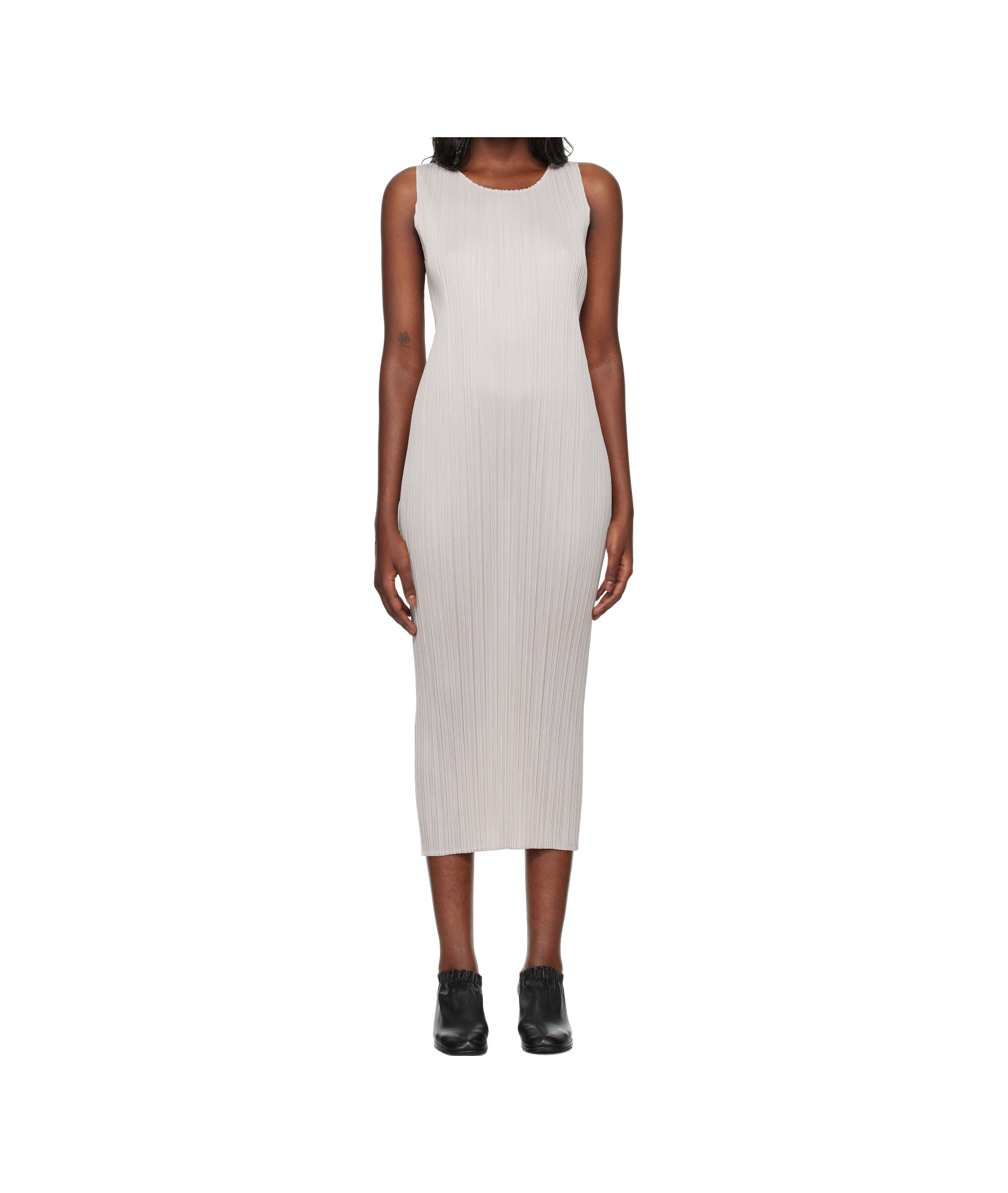 ISSEY MIYAKE NEW COLORFUL BASICS 4 MIDI DRESS