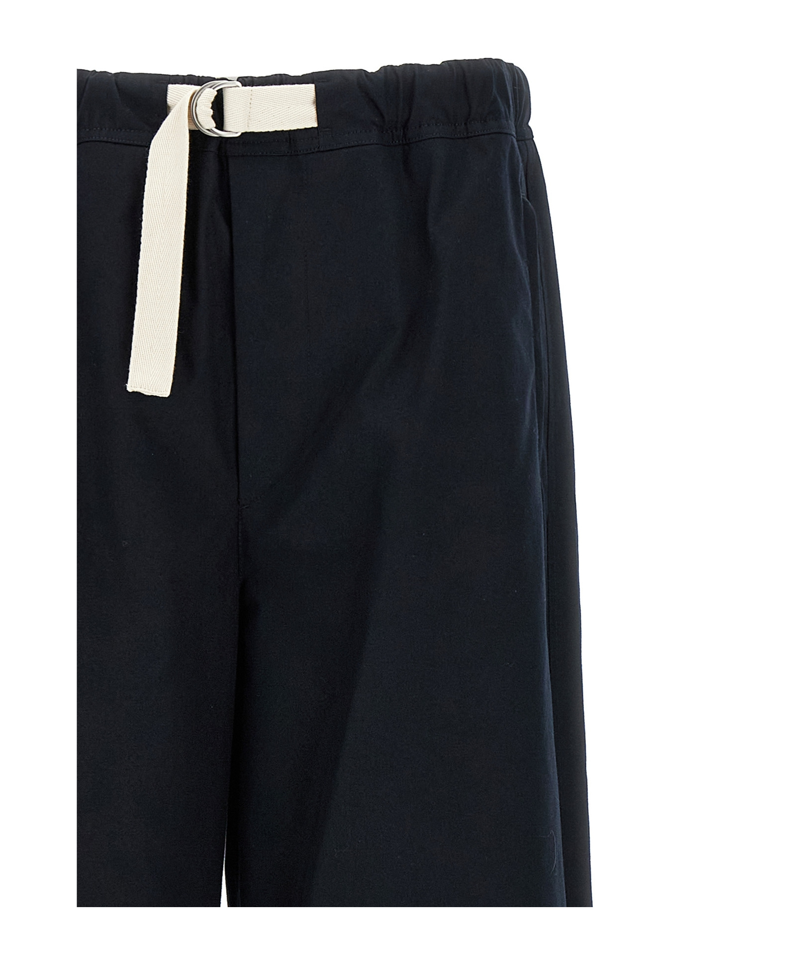 Jil Sander Trousers Cargo Adjustable Cuffs In Dark Blue
