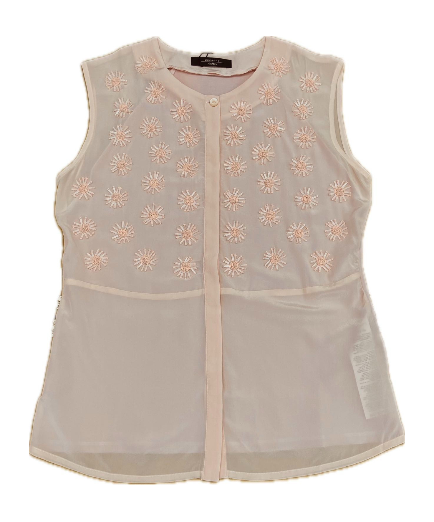 Max Mara Sleeveless Tops In Brown