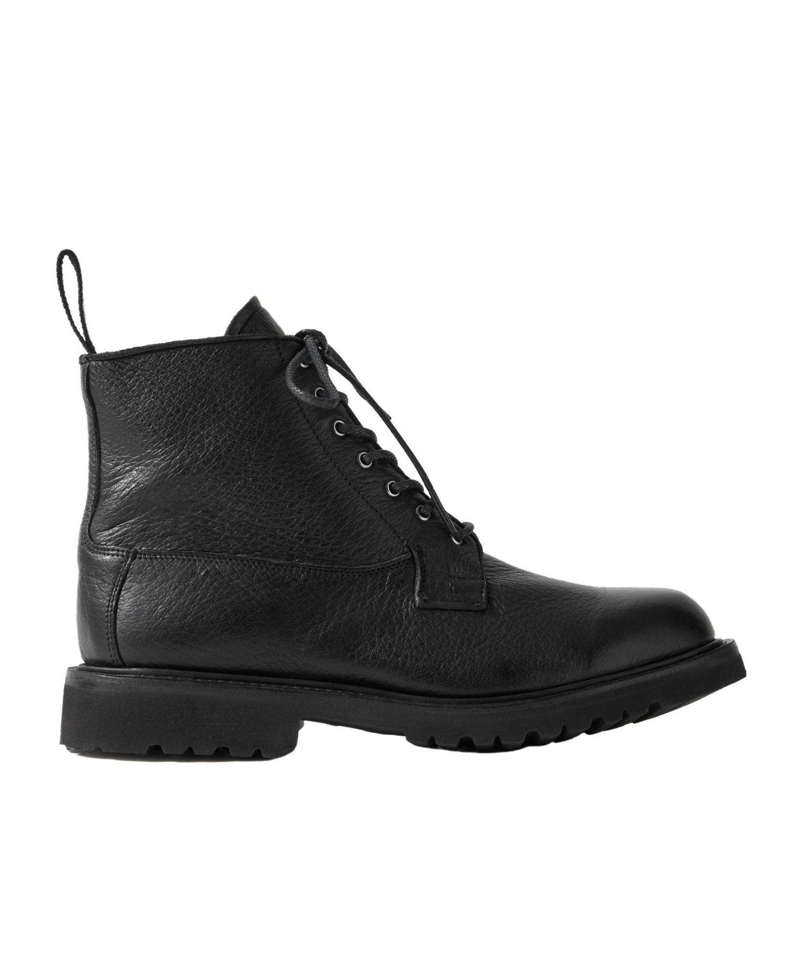 Gabriela Hearst X Trickers Camilla Lace-up Ankle Boots In Black