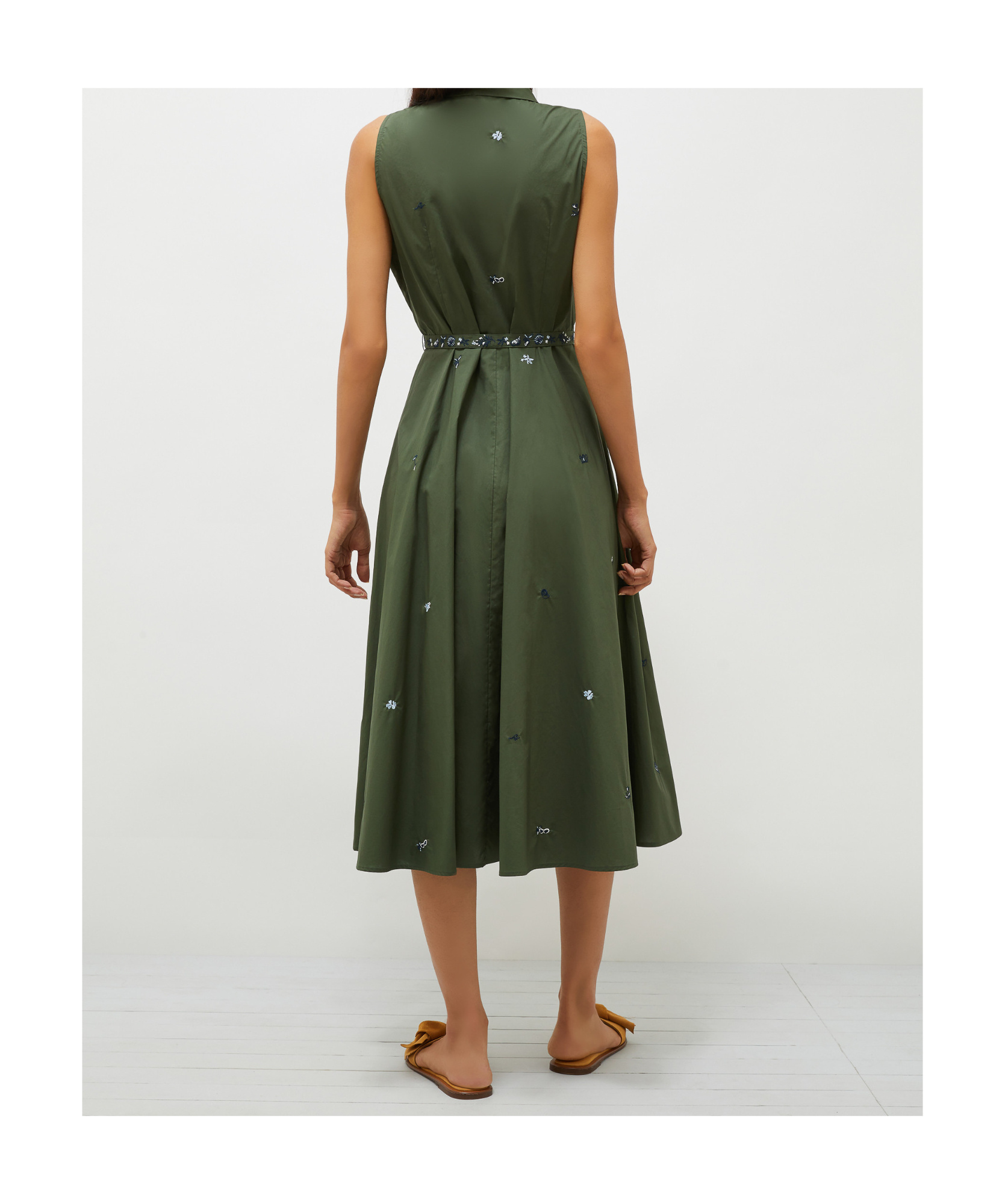 Shop Marella Fit-and-flare Dress
