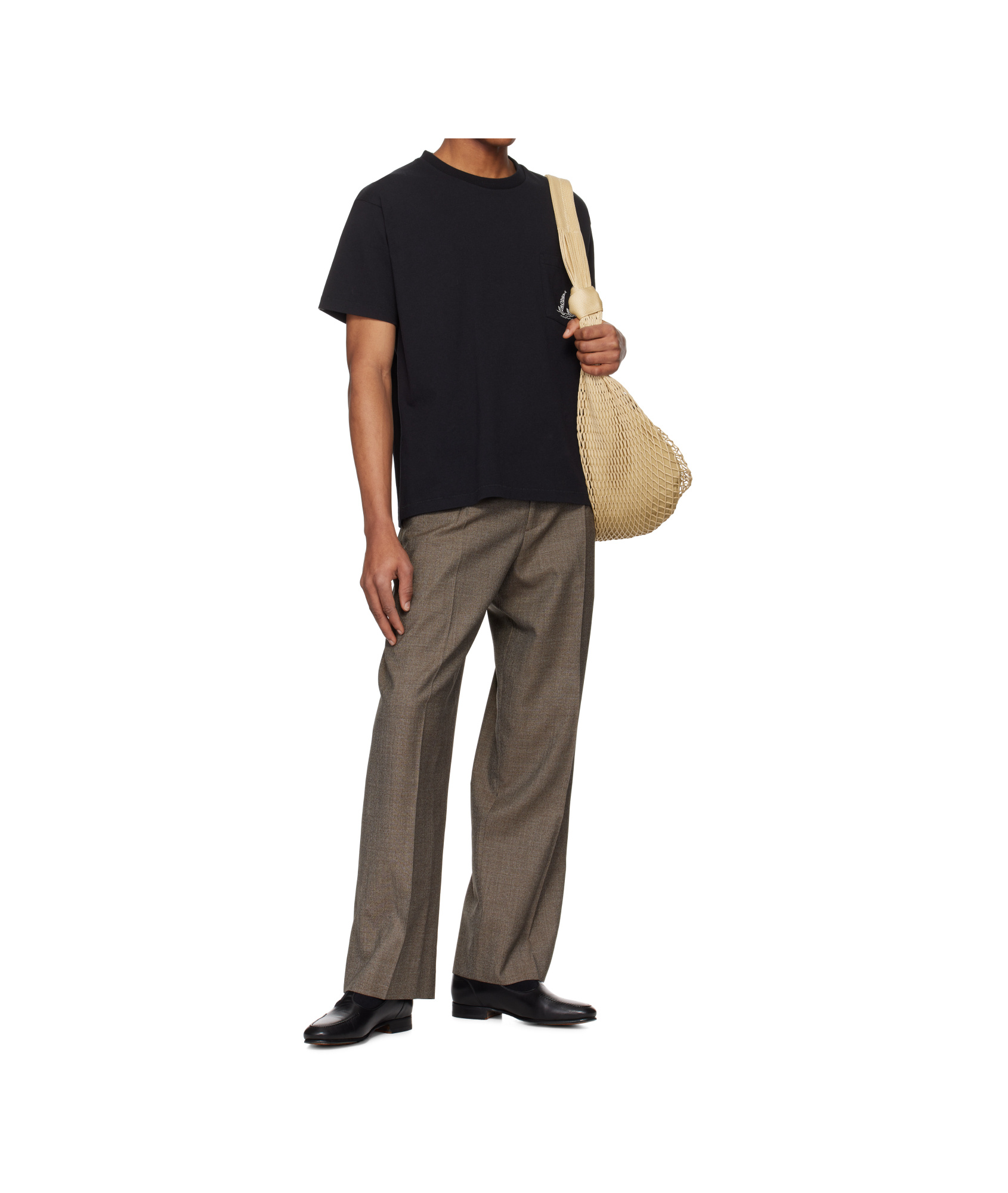 Bode Short Sleeve T-shirt In Black