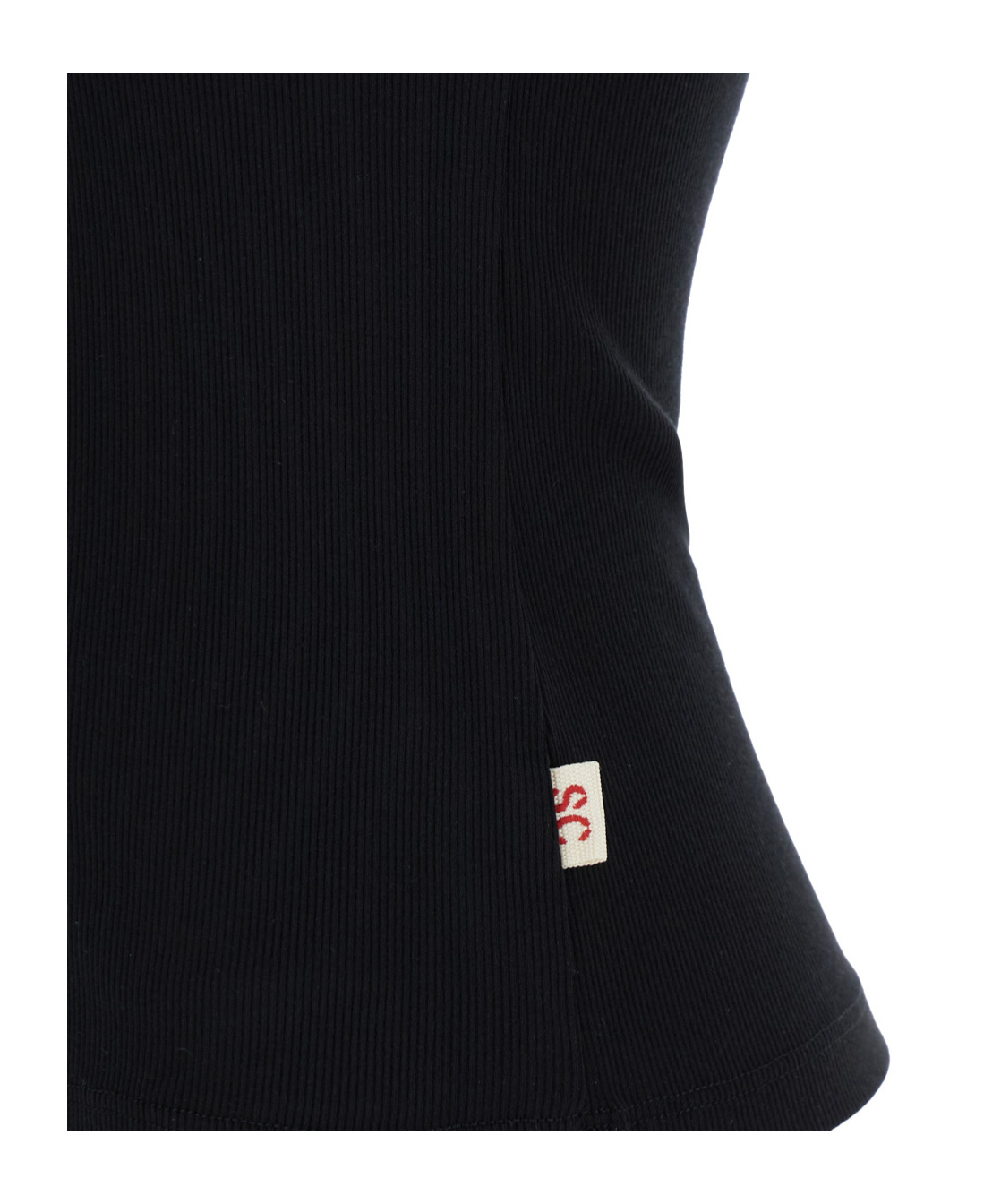 Semicouture Sleeveless Vest In Black