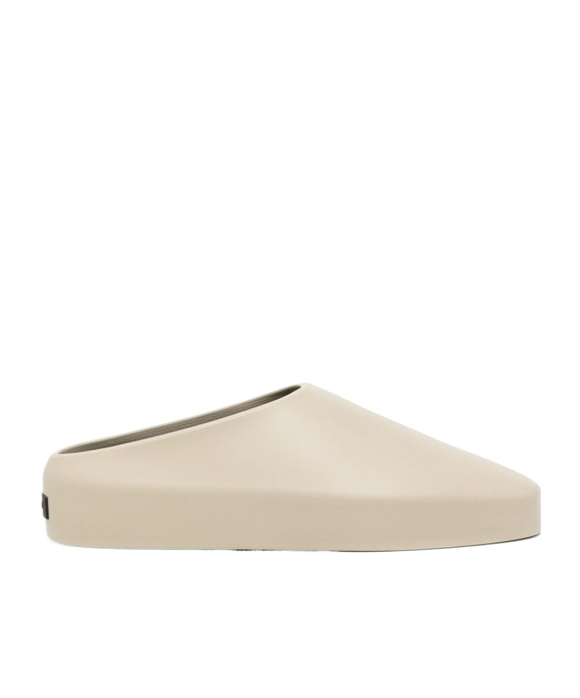 Fear Of God Logo Patch Slip-on Runner Sneakers In Nude