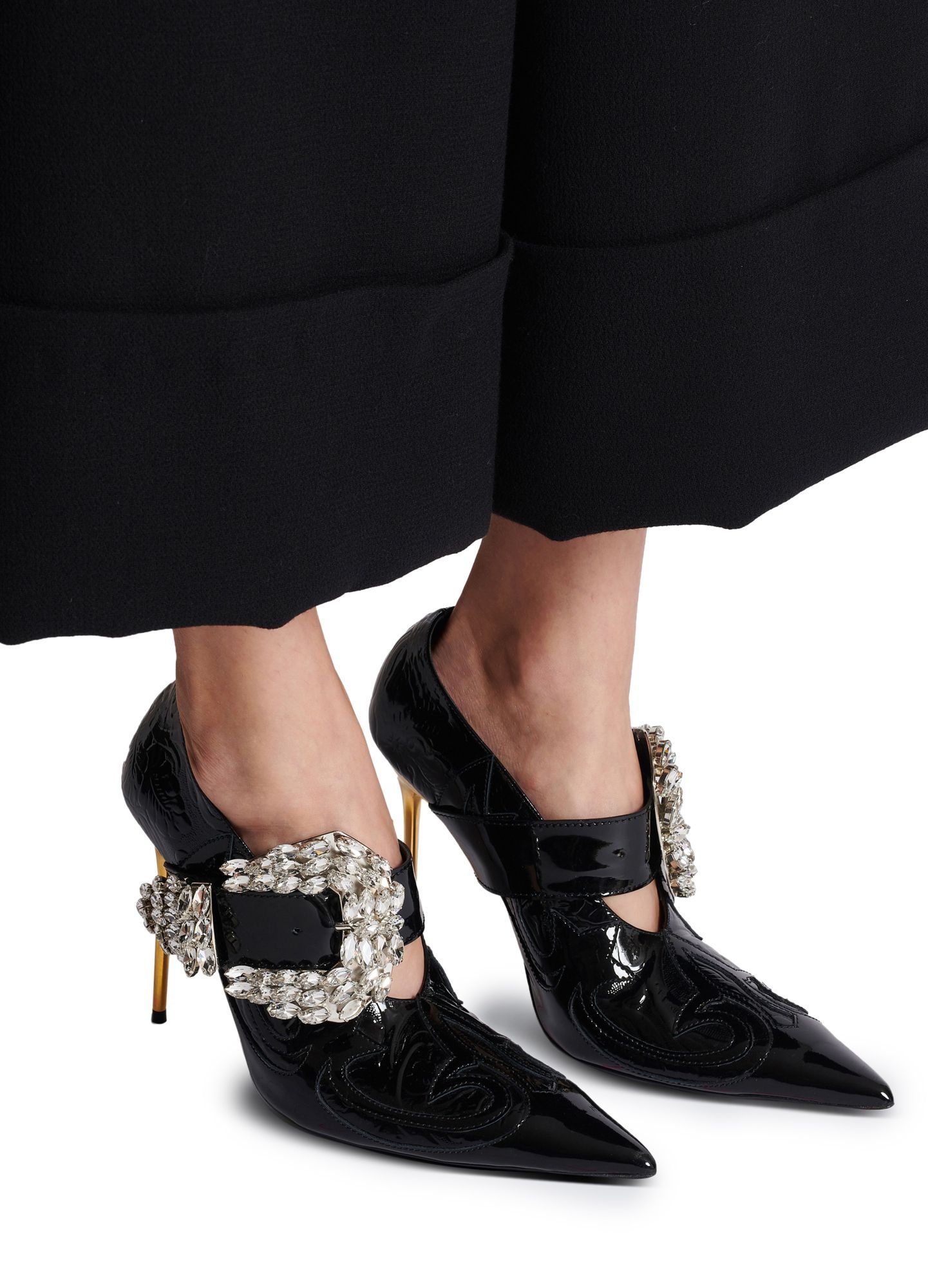 BALMAIN POINTED HIGH HEELS