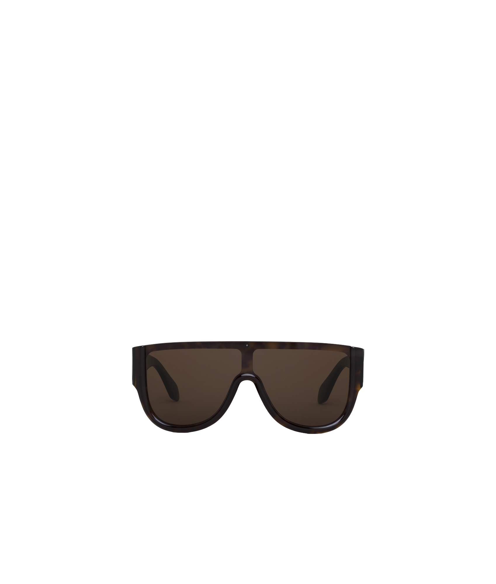 Alaïa Mask Sunglasses In Brown