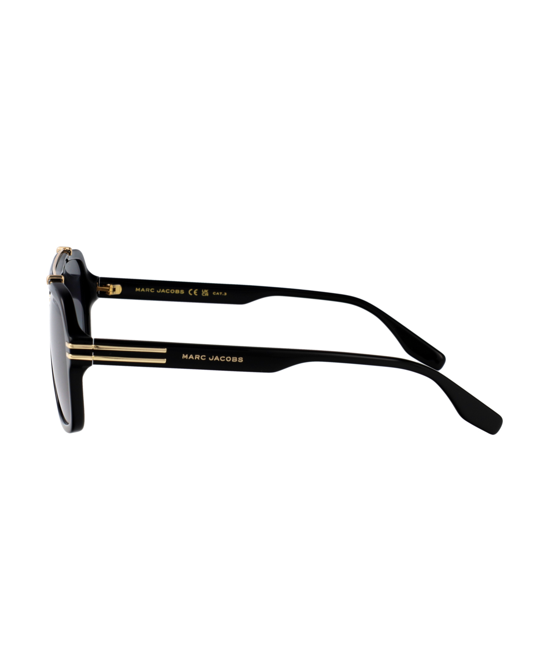 Marc Jacobs Geometric Sunglasses In Black