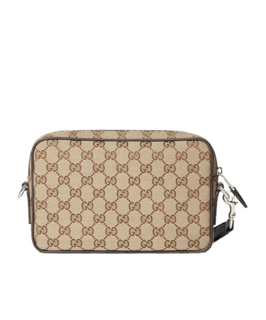 Gucci Gg Canvas Small Crossbody Bag In Neutral