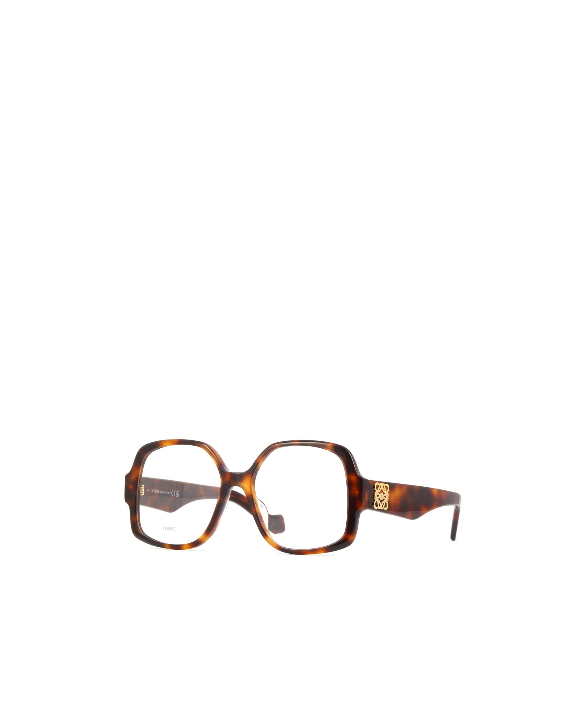 Loewe Anagram-plaque Square-frame Glasses In Multicolor