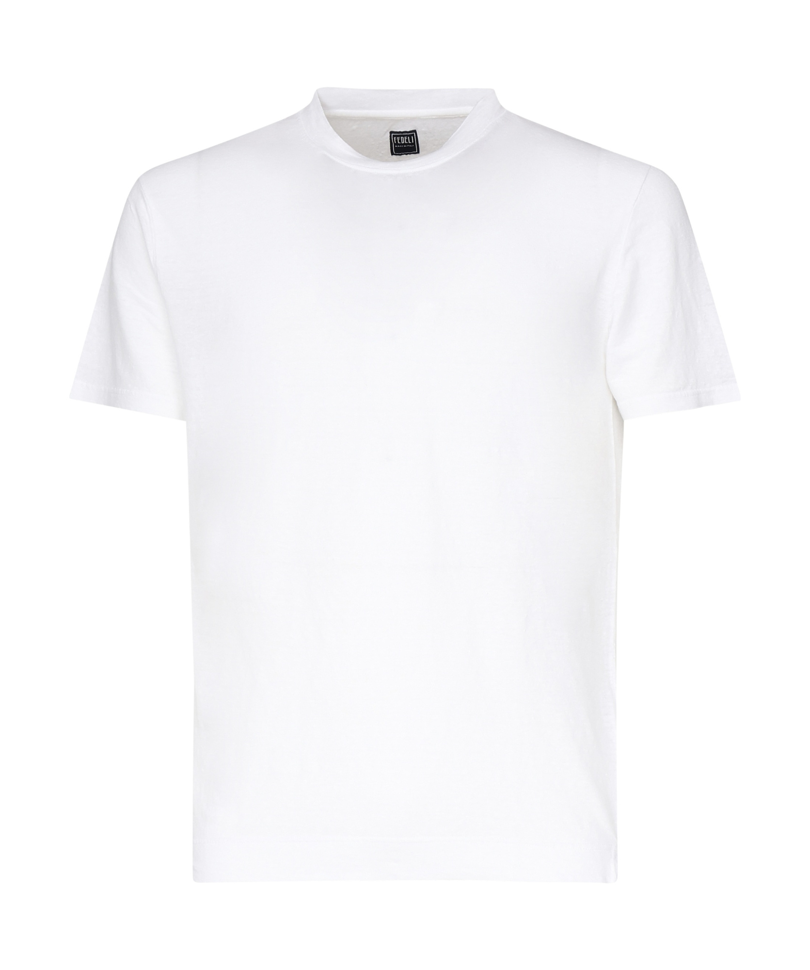 Fedeli Round Neck T-shirt In White
