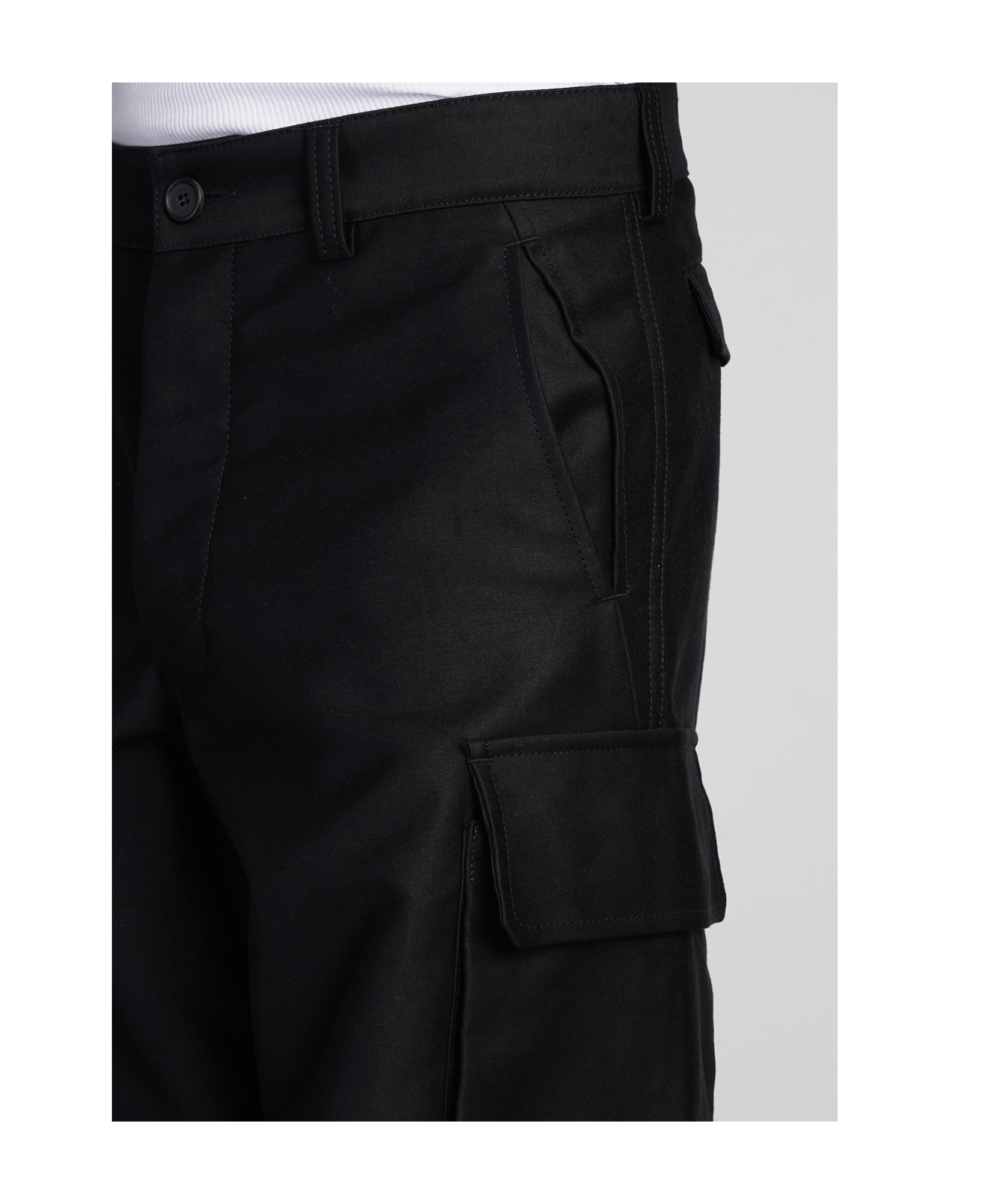 Marni Pants In Black Cotton In Black
