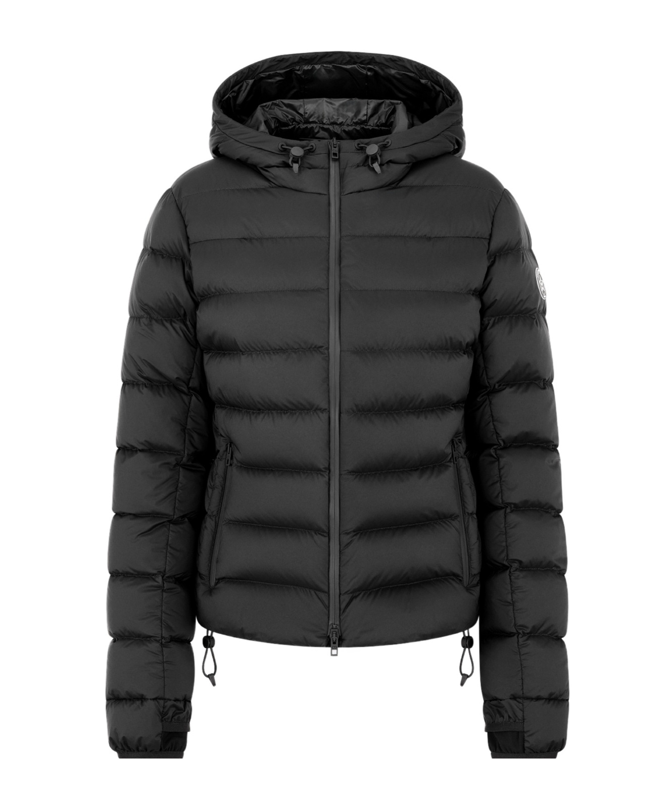 Dior Alps Hooded Puffer Jacket In Black