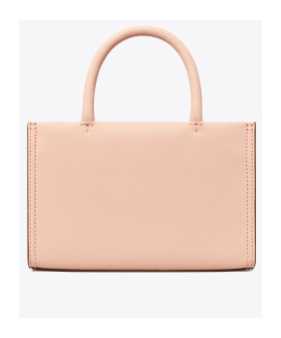 Tory Burch Mini Ella Bio Tote In Nude