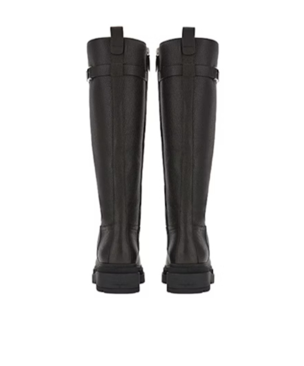Ferragamo Vara High Boot In Black