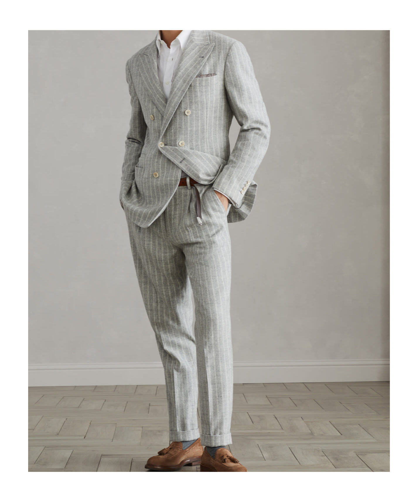 Brunello Cucinelli Suits In White