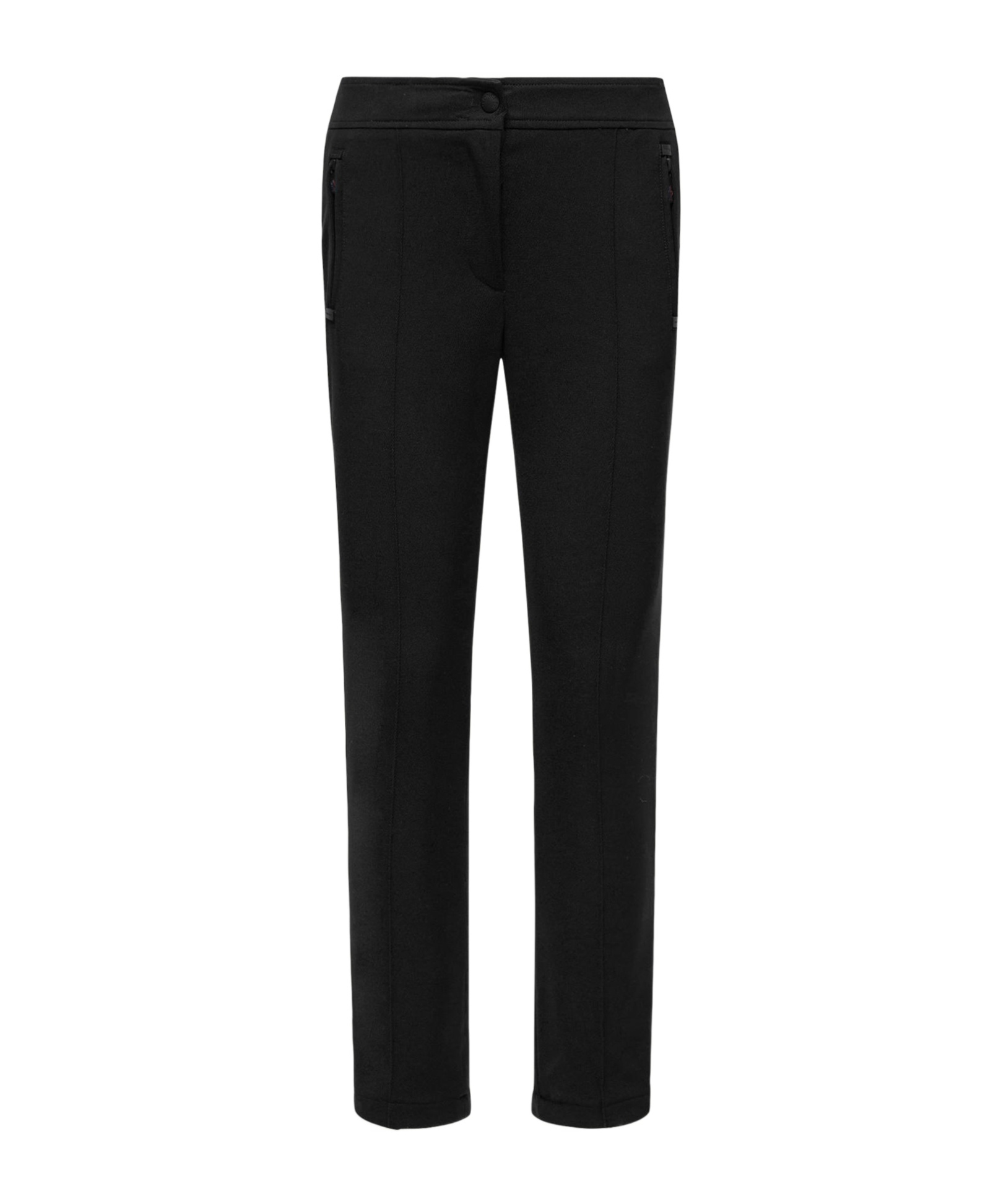 Moncler Twill Trousers In Black