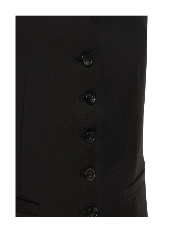 THE FRANKIE SHOP GELSO LYOCELL BLEND WAISTCOAT