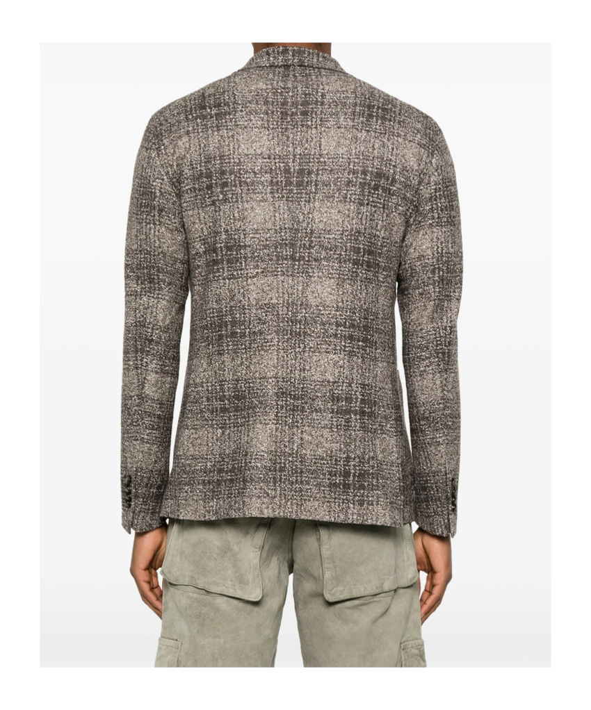 Shop Tagliatore Long Sleeve Blazer