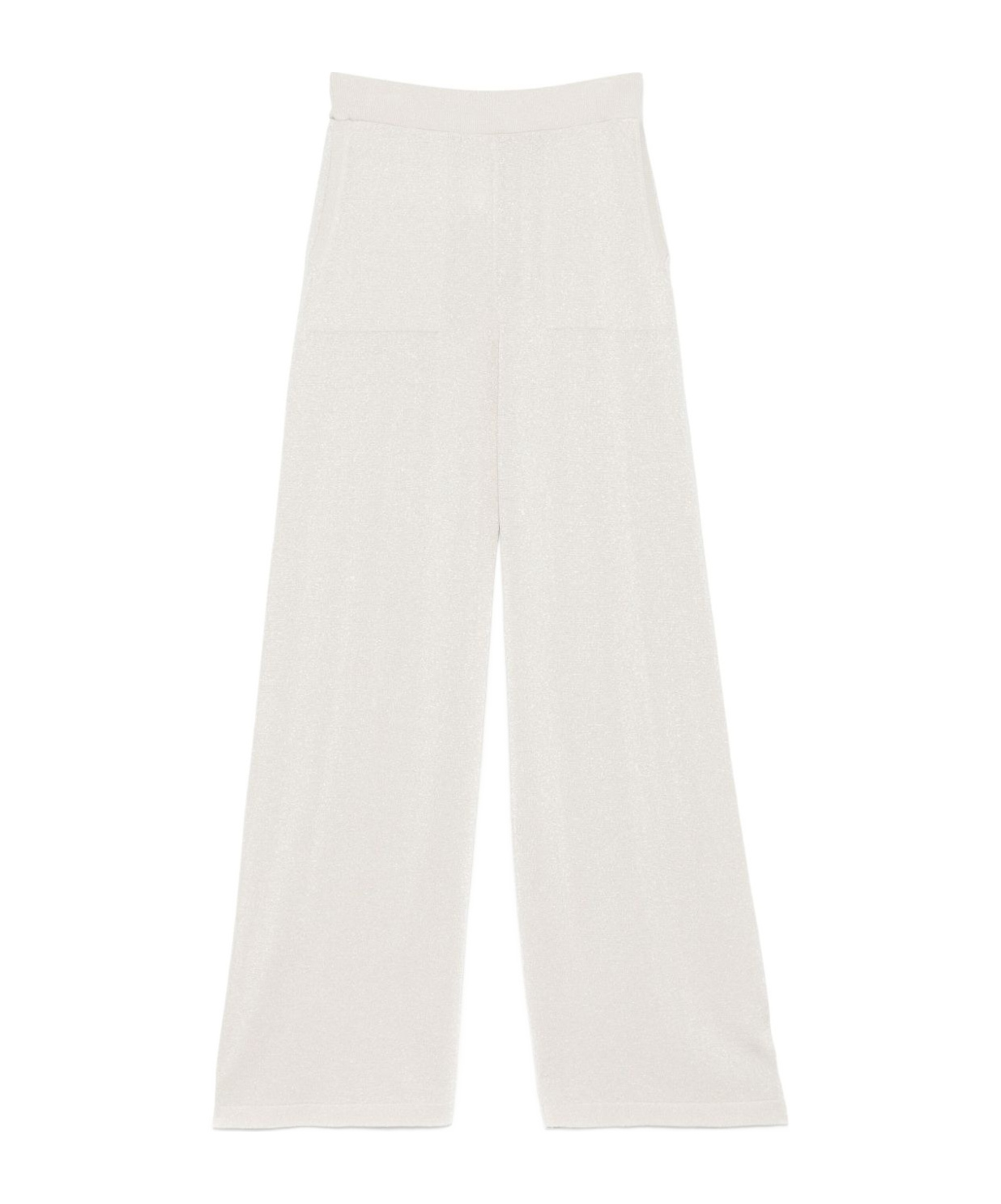 Peserico Lurex Trousers In White