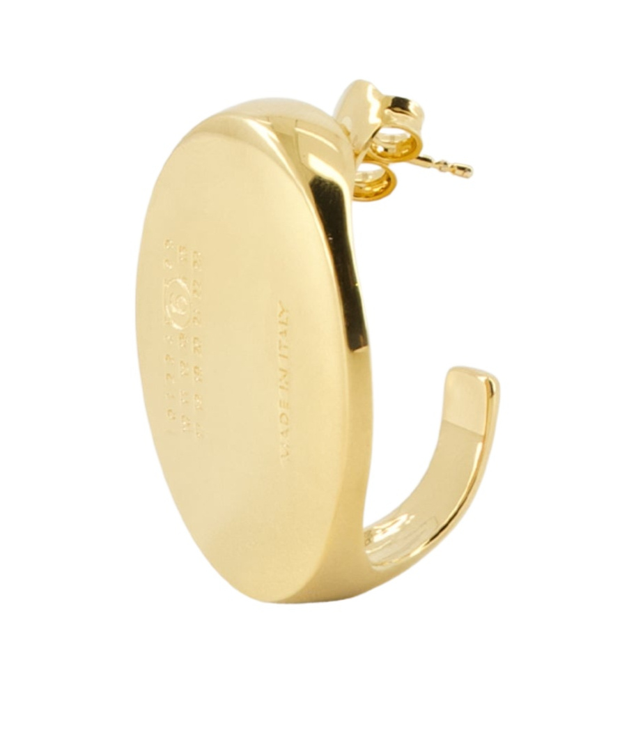 Mm6 Maison Margiela Replica Earring In Gold