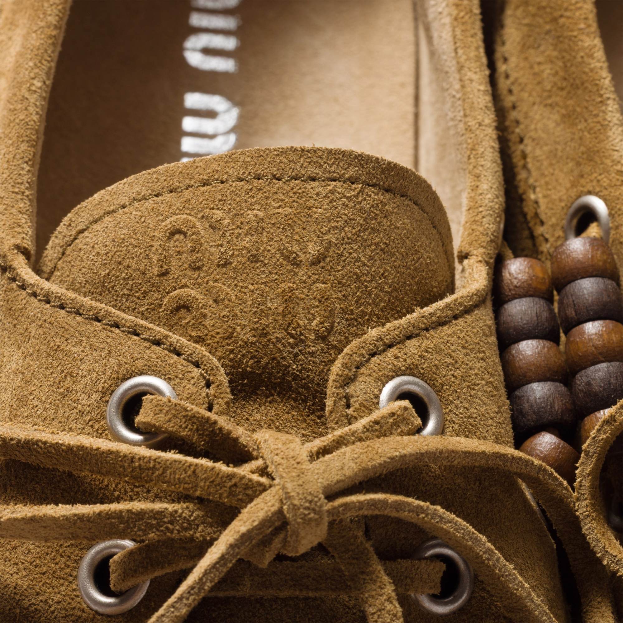 Miu Miu Suede Tassel Moccasin Loafers In Green
