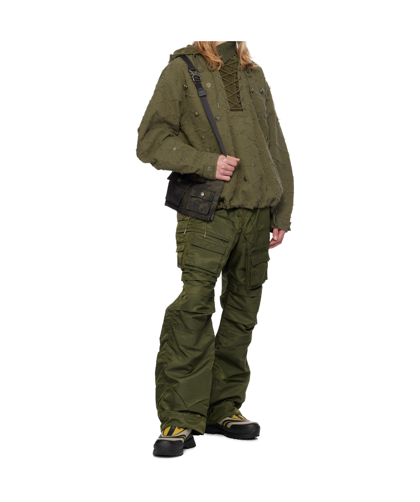 Andersson Bell Long-sleeved Sweater In Green