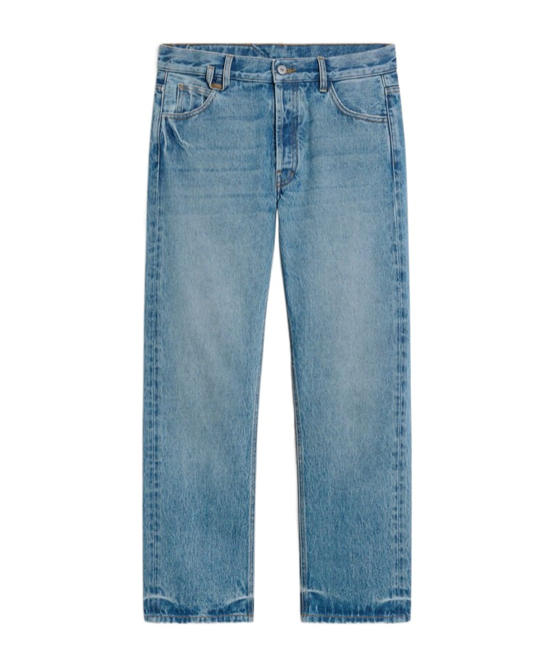 Jacquemus Cotton Jeans In Blue