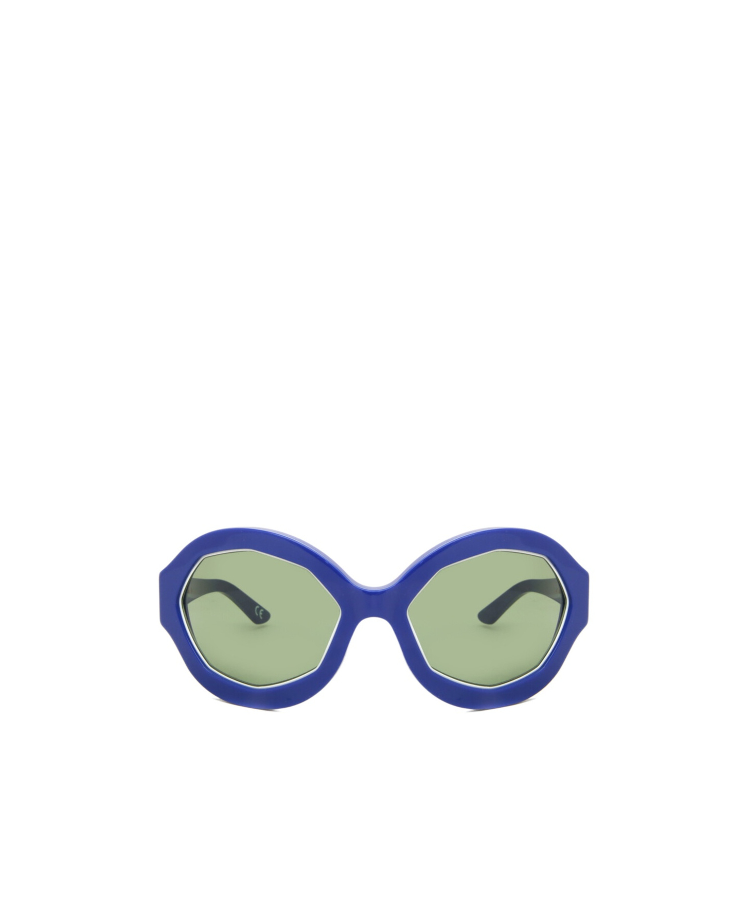 Marni Logo Sunglasses In Gray