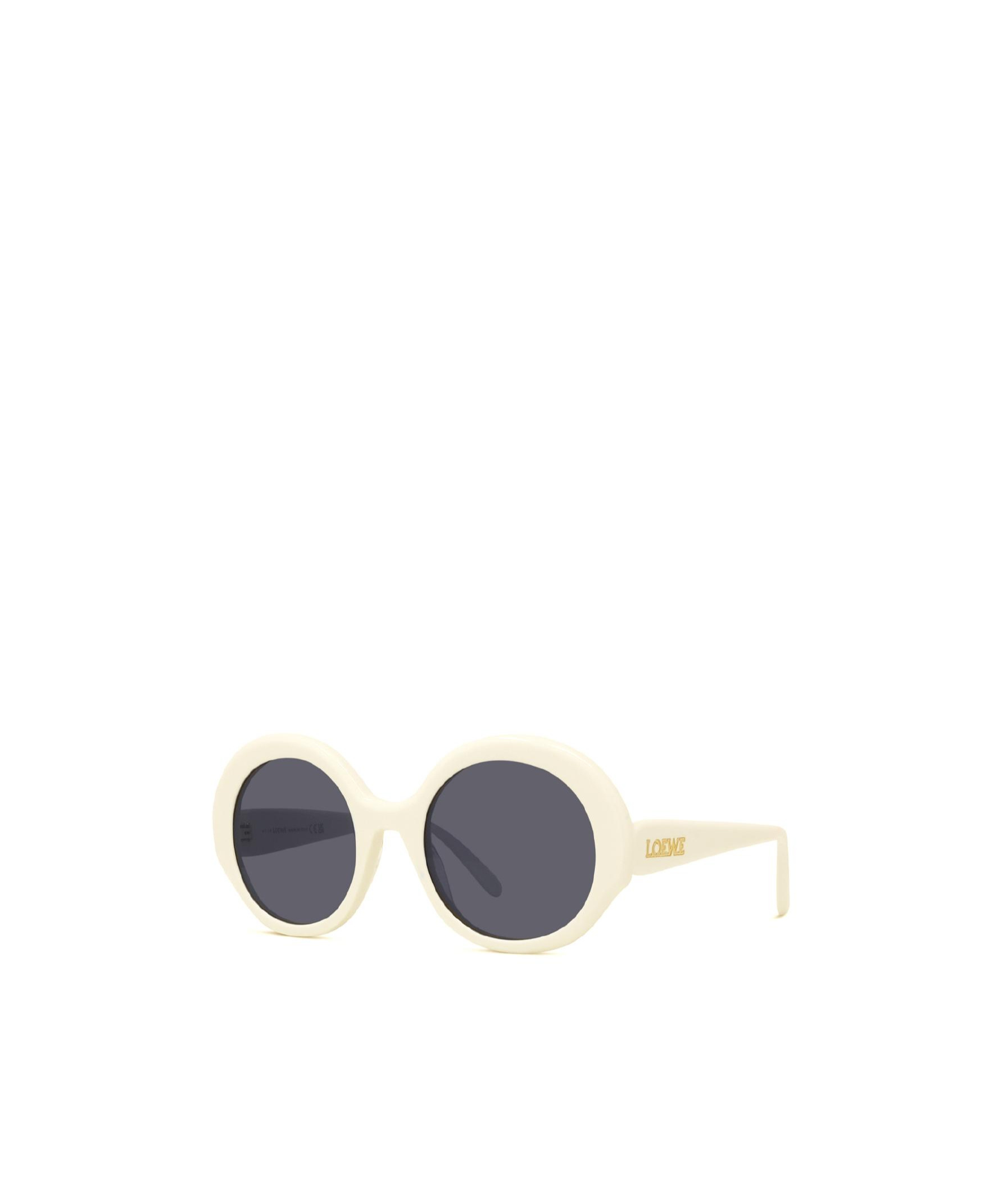 Loewe Thin 52mm Round Sunglasses In Neutral