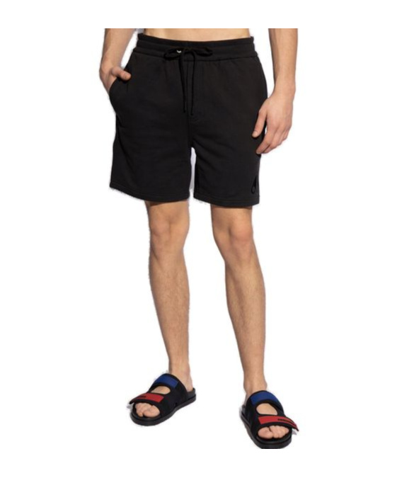 Moose Knuckles Clyde Drawstring Shorts In Black