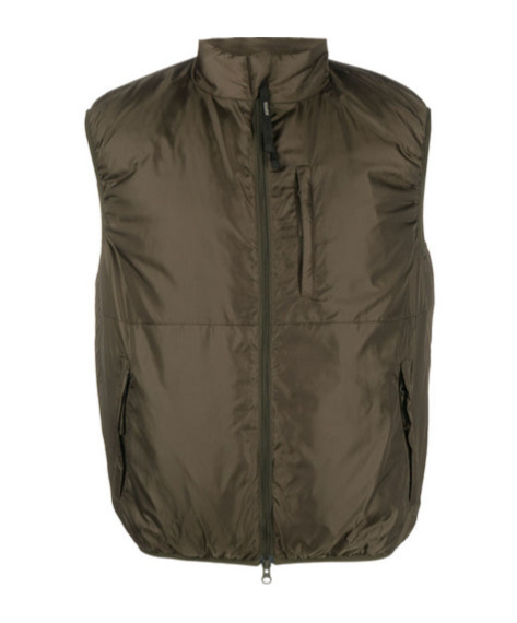 Aspesi Jil Vest With Thermore Padding In Green